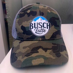 Camo Busch Latte Hat